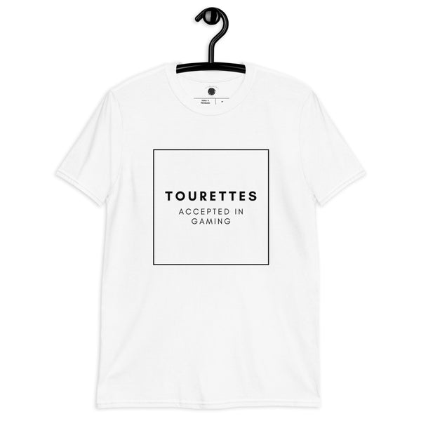 TOURETTES ACCEPTED IN GAMING T-SHIRT